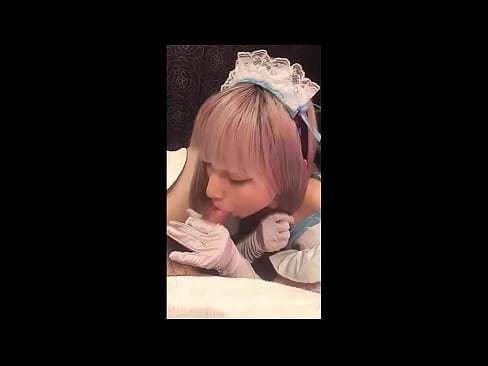 ❤️ Japonský idol [mayuka], kostým francúzskej slúžky, časť 1, fajčenie a honenie s pleťovým mliekom ❤️ Porno na porno sk.hentai-for.ru ❌❤